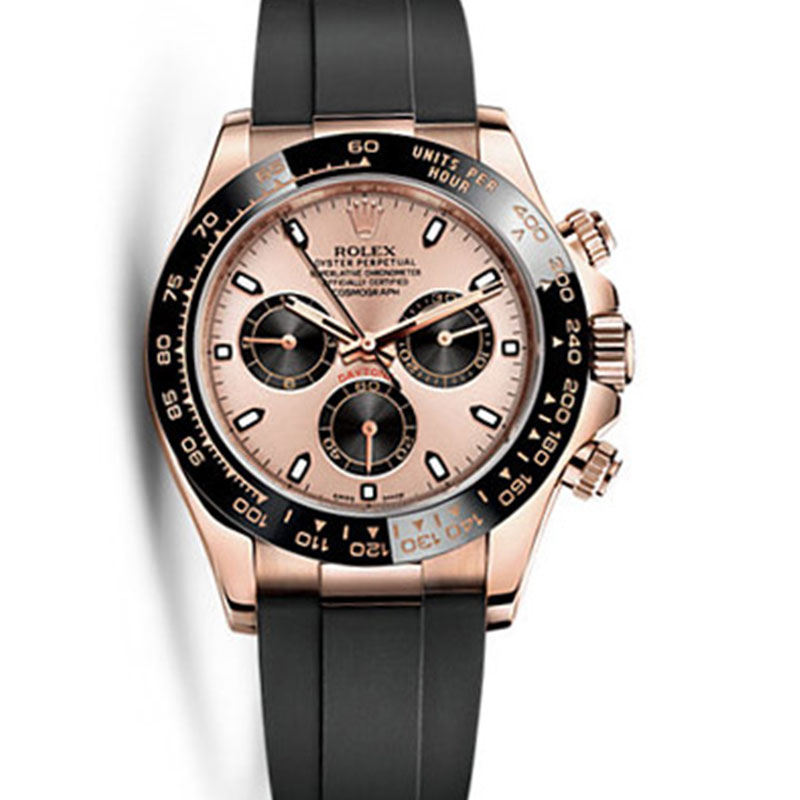 劳力士迪通拿m116515ln-0013男表40表径