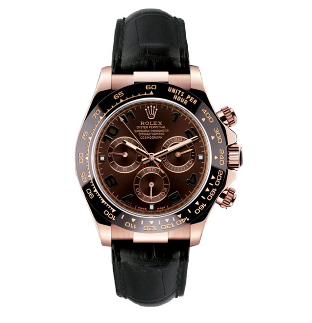 劳力士宇宙计型迪通拿系列116515LN-L(FC) 咖啡色男表