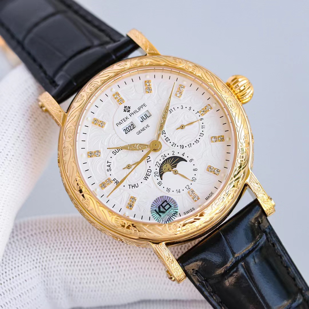 百达翡丽复杂功能时计系列5270P-988男士自动机械表