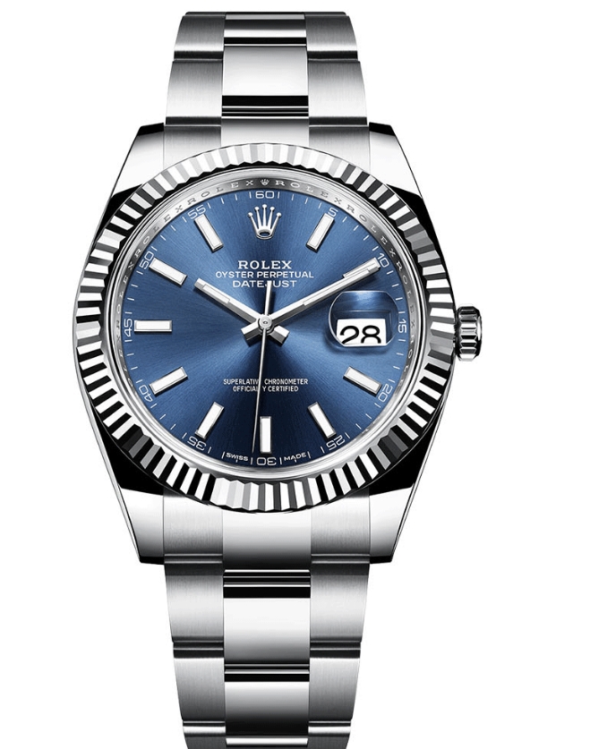 劳力士Rolex 蚝式恒动系列 经典蓝盘自动机械男表