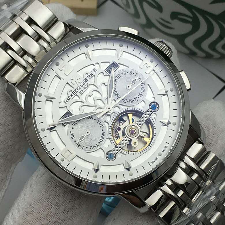 江诗丹顿纵横四海白色表盘